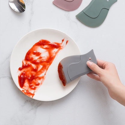 Penguin Silicone Kitchen Scraper – Multi-Purpose Tool for Baking, Cooking & Dishwashing