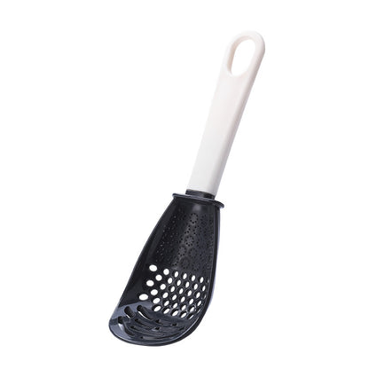 3-in-1 Multifunctional Slotted Spoon Set - Heat-Resistant Masher, Strainer & Garlic Press