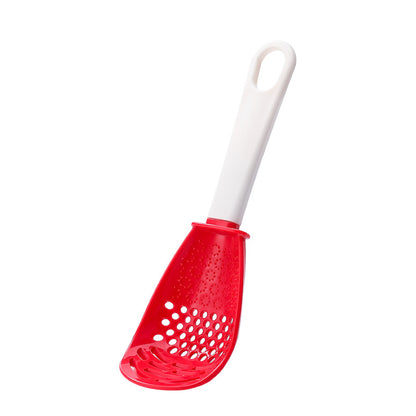 3-in-1 Multifunctional Slotted Spoon Set - Heat-Resistant Masher, Strainer & Garlic Press
