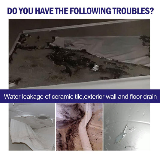 Transparent Waterproof Sealant Gel – Clear Silicone Repair Caulk for Kitchen, Bathroom & Home Leaks