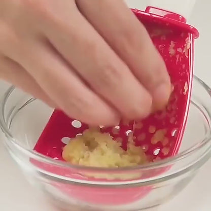 3-in-1 Multifunctional Slotted Spoon Set - Heat-Resistant Masher, Strainer & Garlic Press