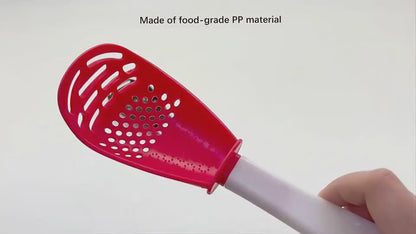 3-in-1 Multifunctional Slotted Spoon Set - Heat-Resistant Masher, Strainer & Garlic Press